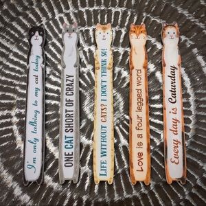 Cat nail files set of 5.
Emery board pet. Cat mom.